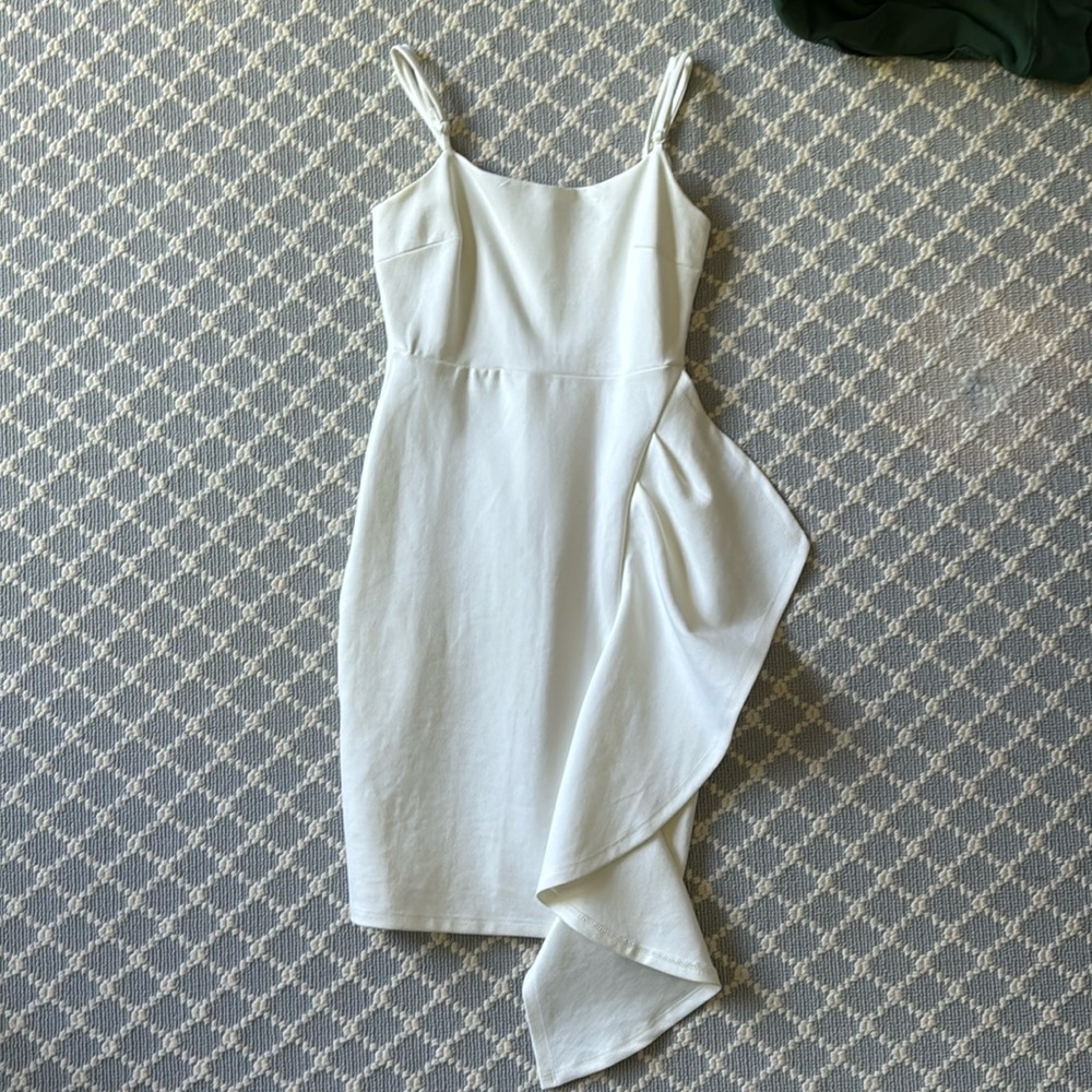 Lulus white mini dress